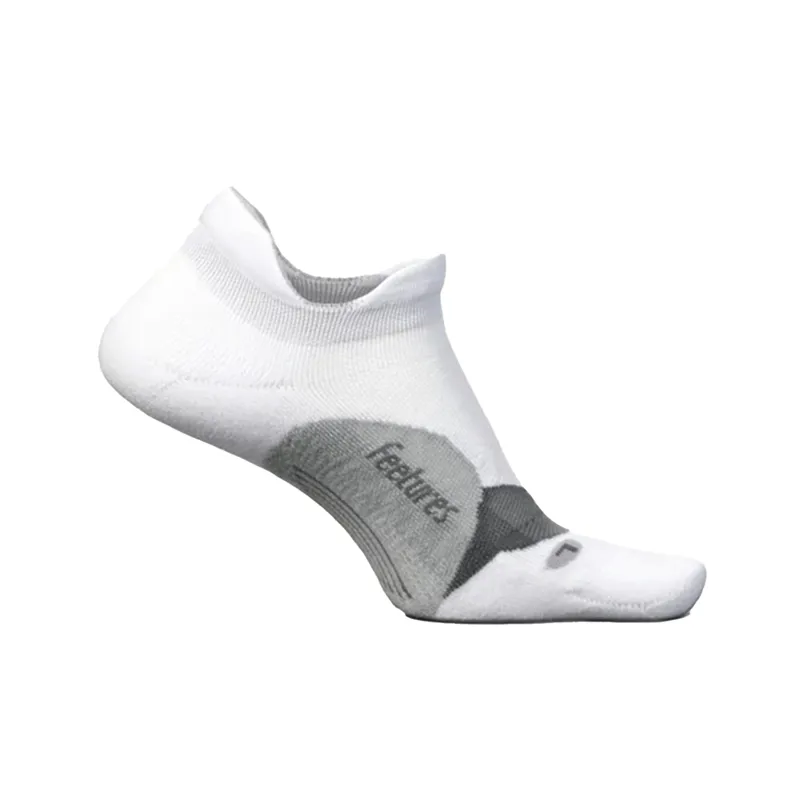 Feetures Elite Light Cushion No Show Tab in White