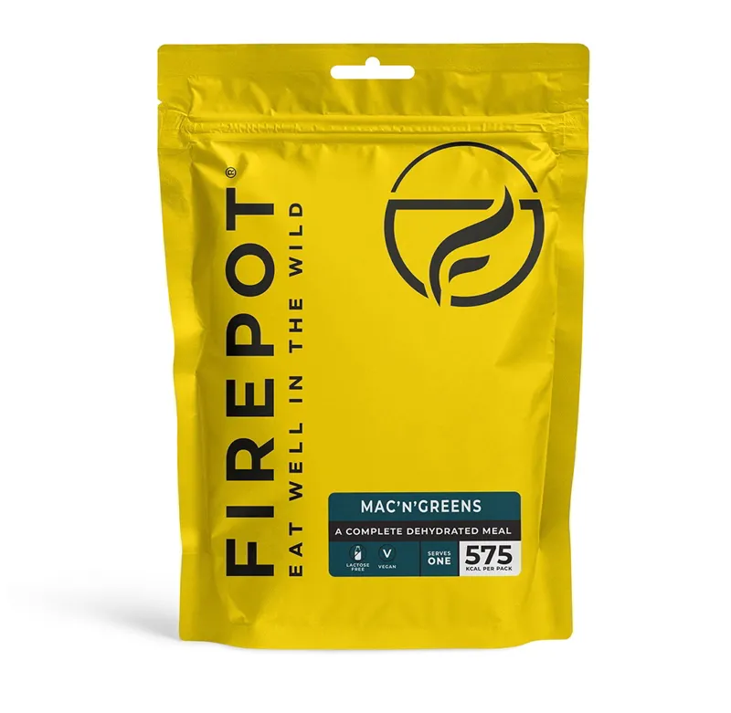 Firepot Food Dehydrated Meals Mac'n'Greens Reg 135g
