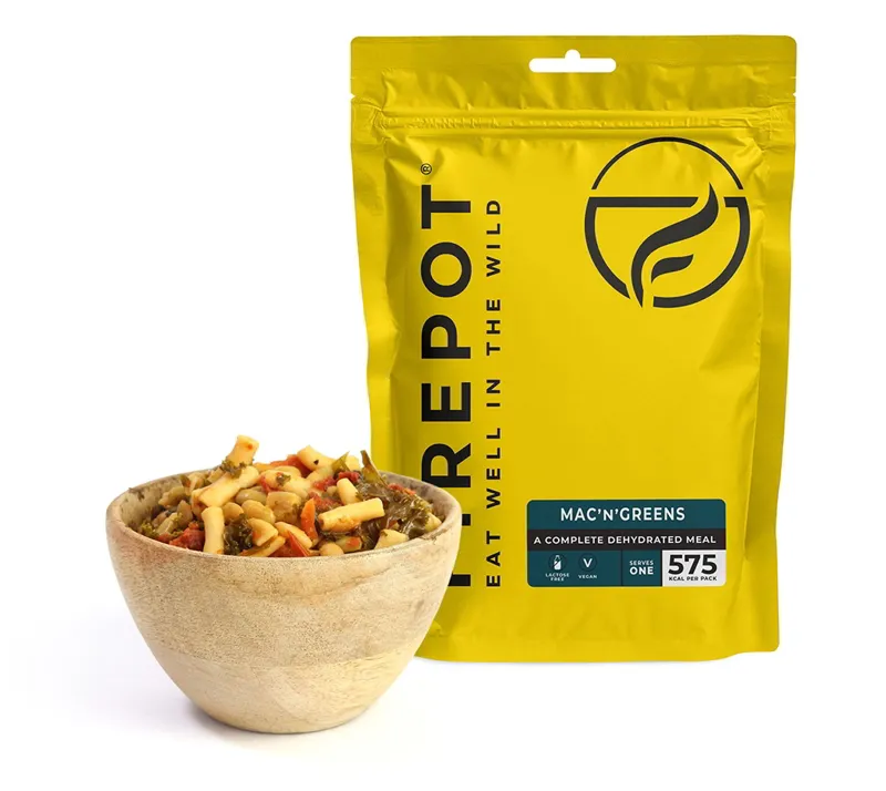 Firepot Food Dehydrated Meals Mac'n'Greens Reg 135g-1