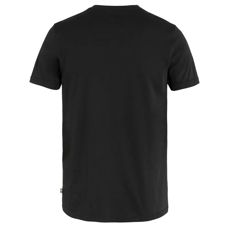 Fjallraven 1960 Logo T-Shirt Mens in Black-1