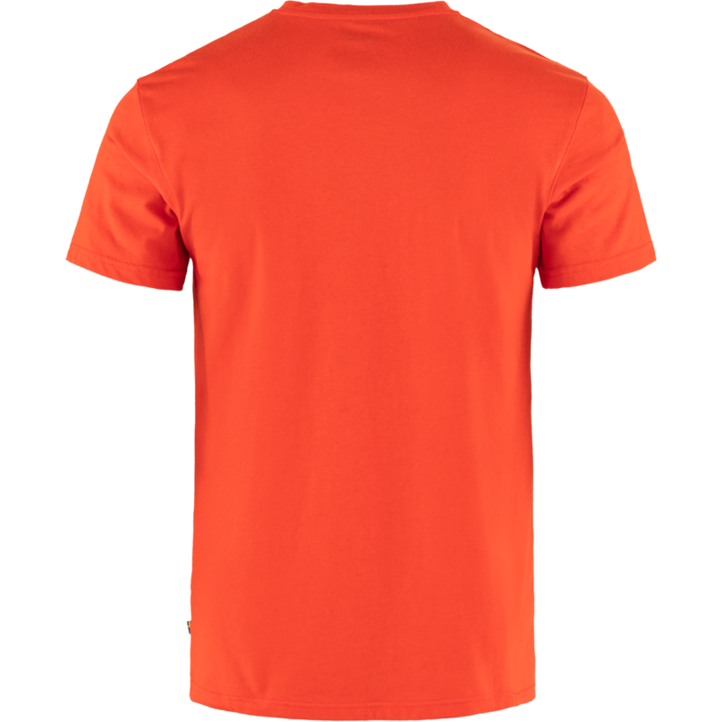 Fjallraven 1960 Logo T-Shirt Mens in Flame Orange-1