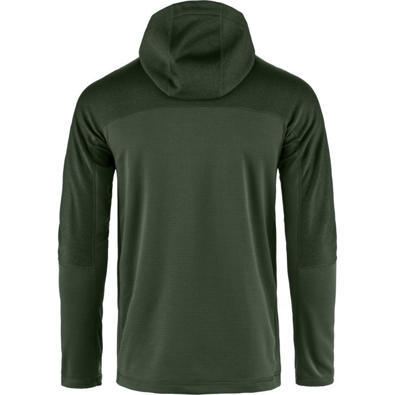 Fjallraven Abisko Trail Fleece Mens in Deep Forest-1