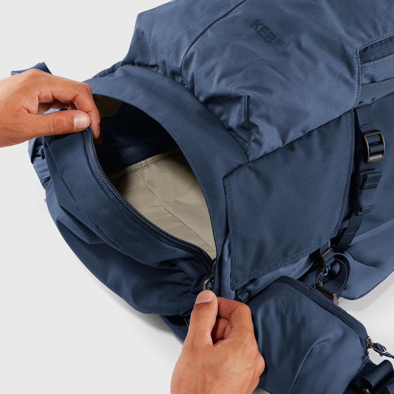 Fjallraven Keb 52 Backpack in Deep Forest-4