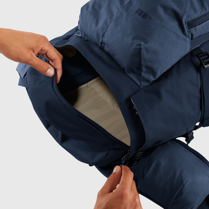Fjallraven Keb 72 Backpack in Dark Navy-5