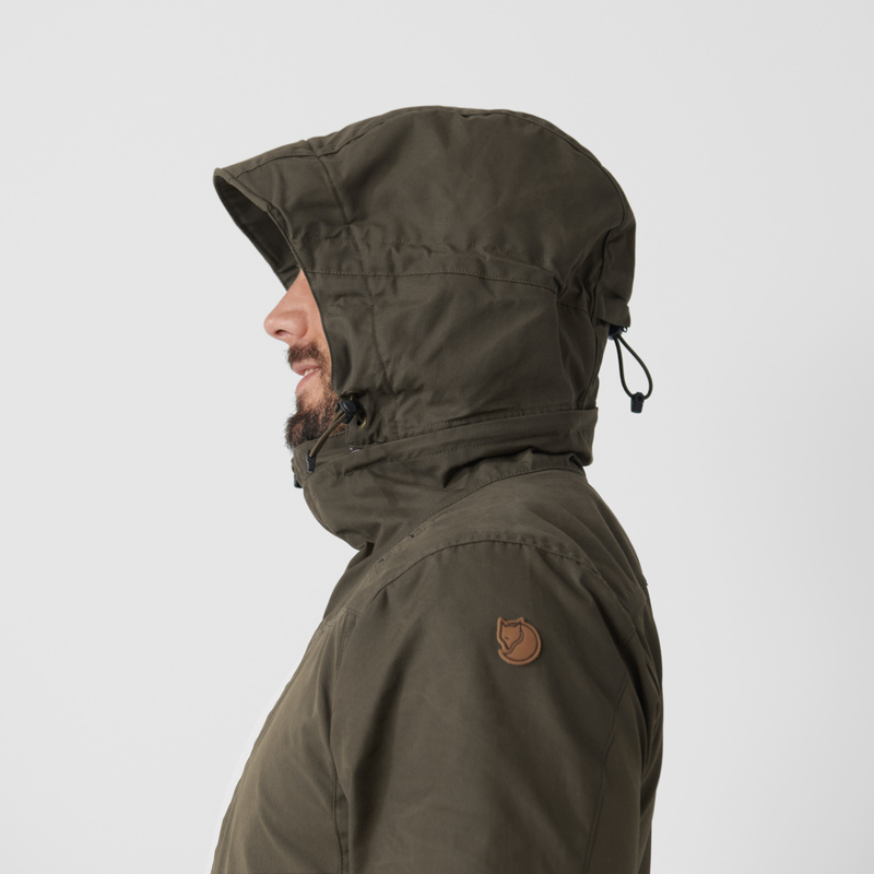 Fjallraven Lappland Hybrid Jacket Mens in Dark Olive-7
