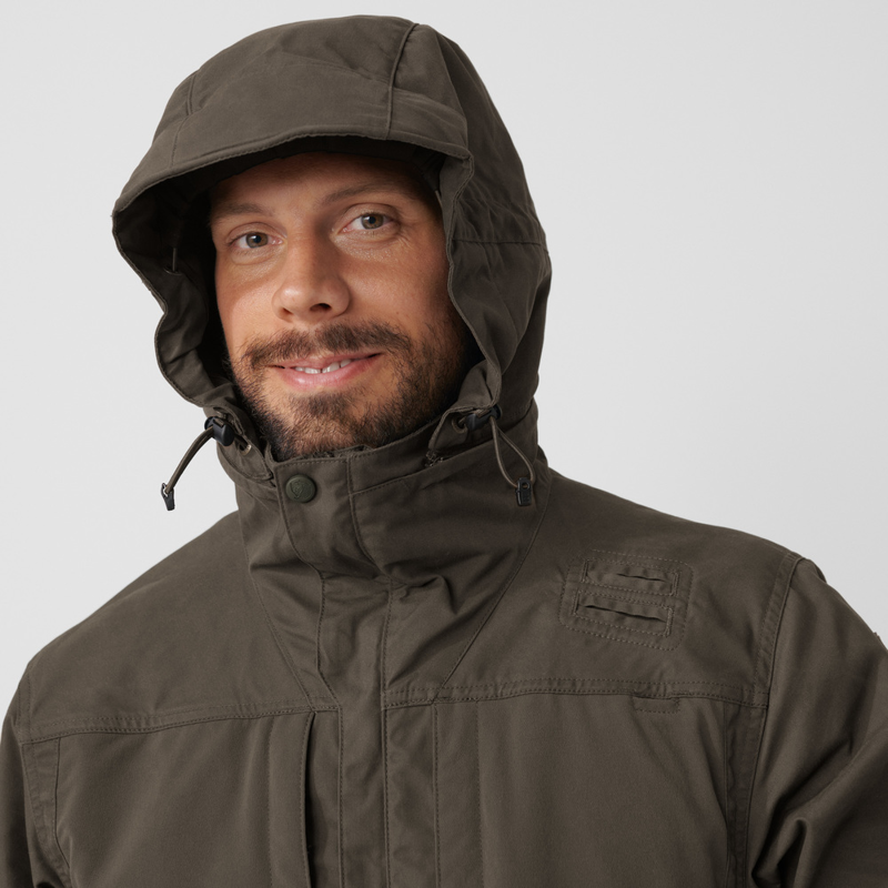 Fjallraven Lappland Hybrid Jacket Mens in Dark Olive-13