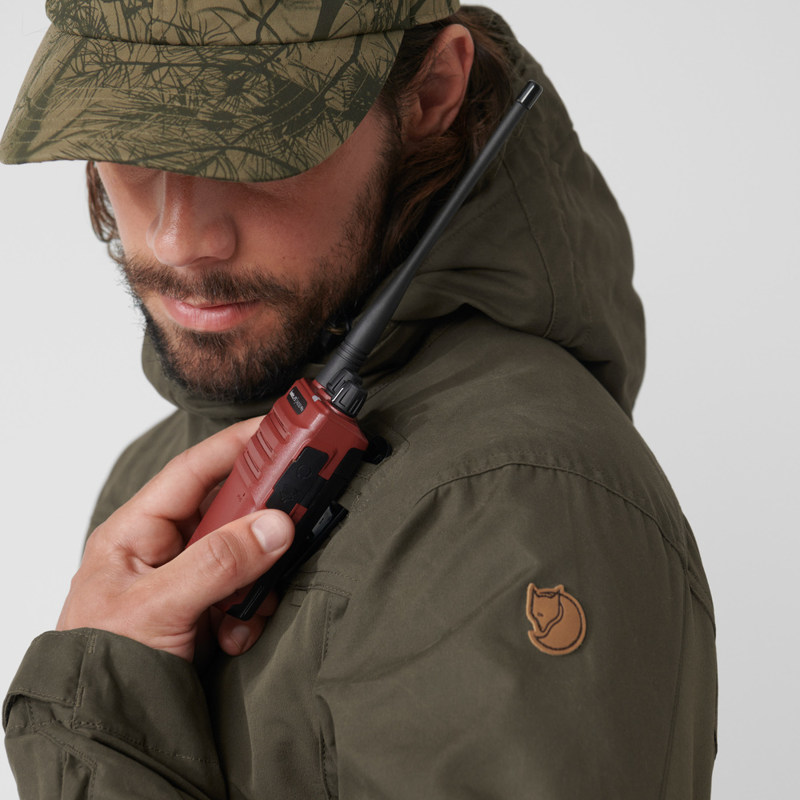 Fjallraven Lappland Hybrid Jacket Mens in Dark Olive-11