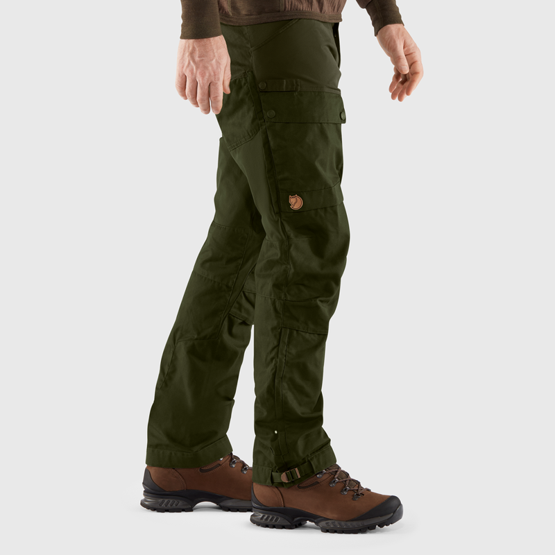 Fjallraven Lappland Hybrid Trousers Mens in Dark Olive-2