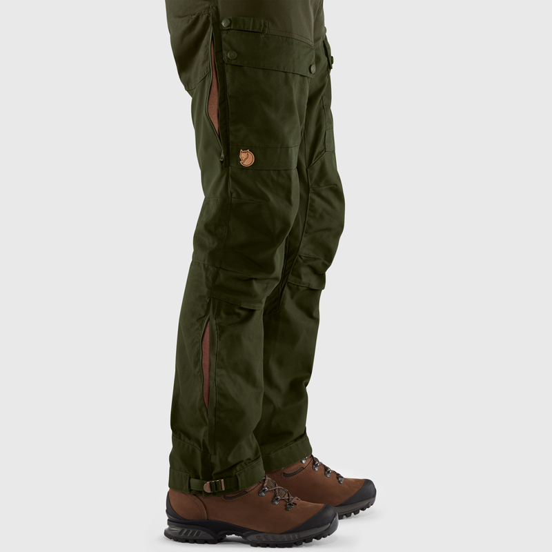 Fjallraven Lappland Hybrid Trousers Mens in Dark Olive-4