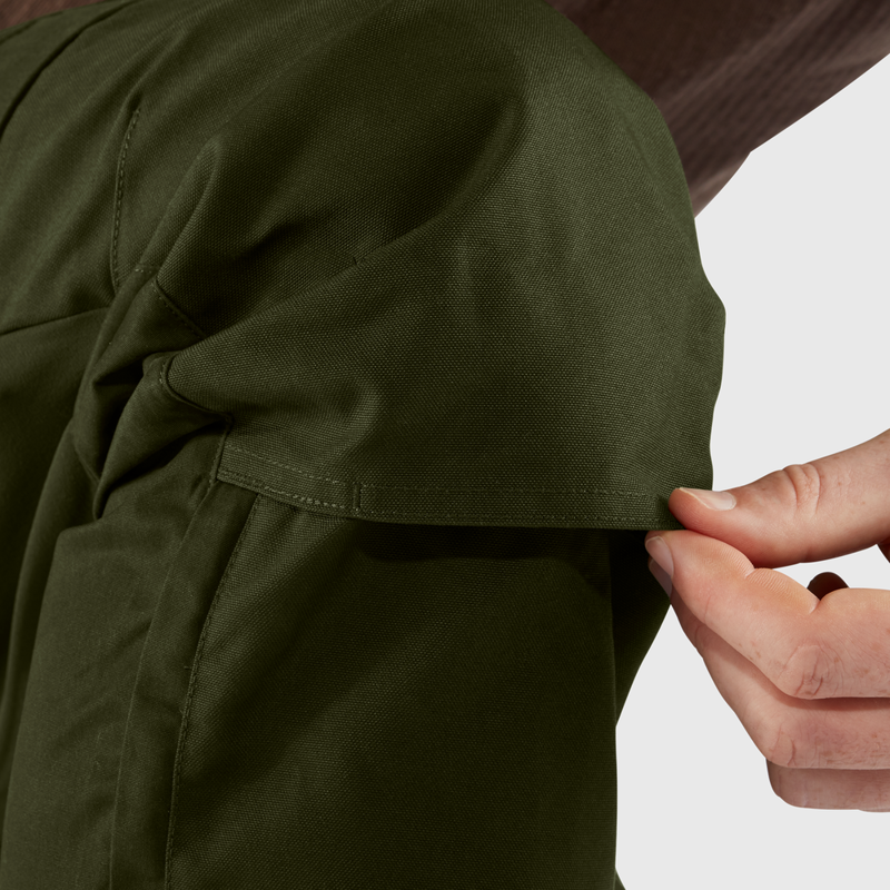 Fjallraven Lappland Hybrid Trousers Mens in Dark Olive-10