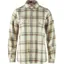Fjallraven Ovik Heavy Flannel Shirt Womens in Chalk White/Fossil