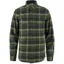 Fjallraven Singi Heavy Flannel Shirt Mens in Black/Deep Forest