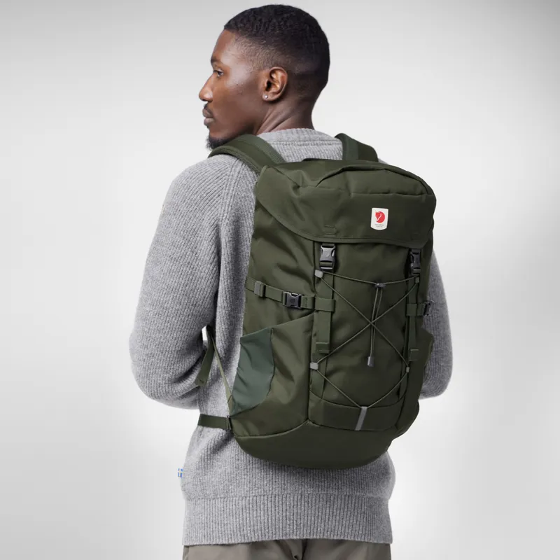 Fjallraven Skule Top 26 Rucksack in Patina Green-4