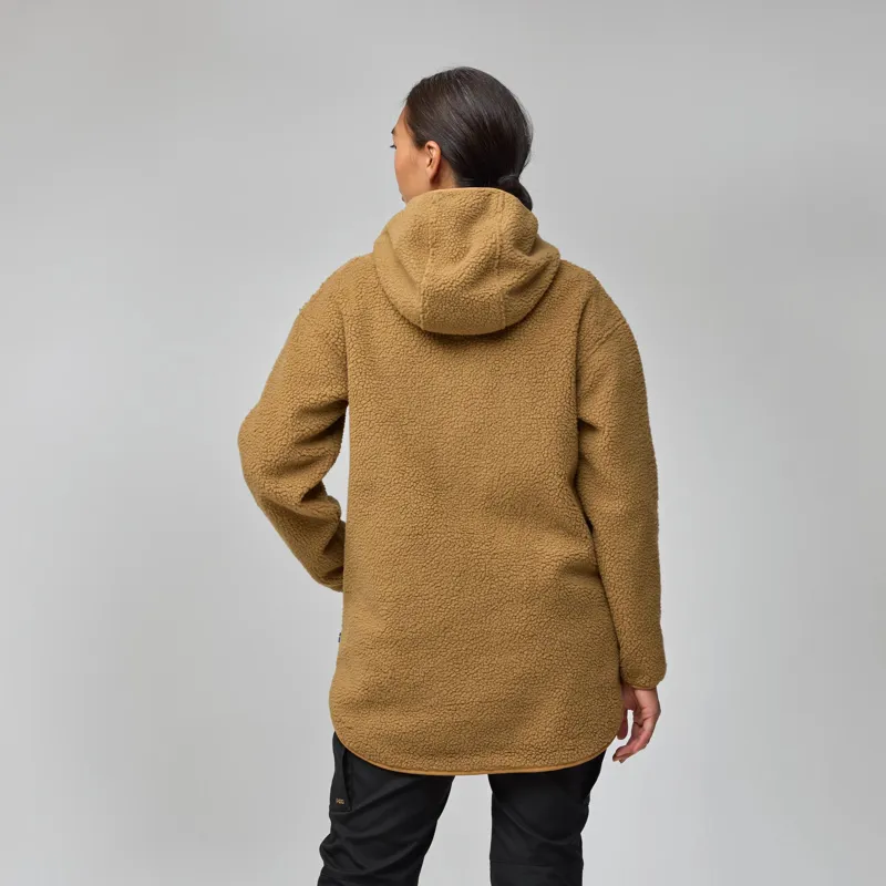 Fjallraven Vardag Pile Fleece Long Womens in Black-5