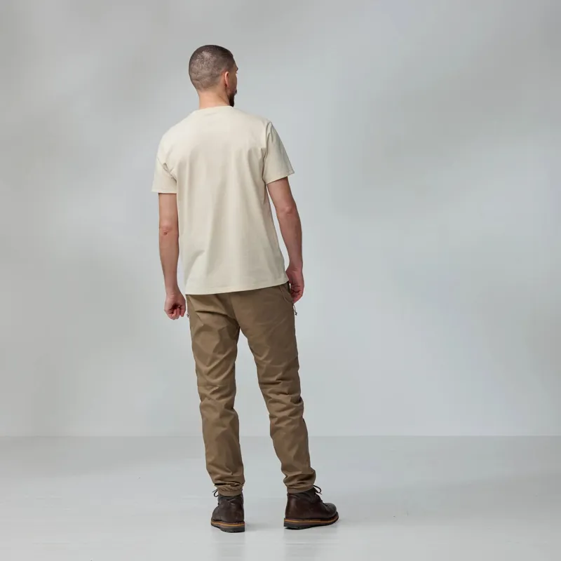 Fjallraven Heavy Classic T-Shirt Mens in Chalk White-3
