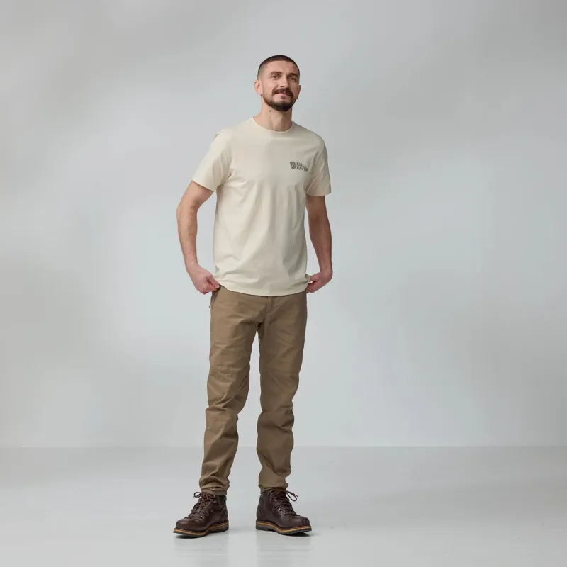 Fjallraven Heavy Classic T-Shirt Mens in Black-6