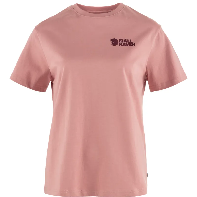 Fjallraven Heavy Classic T-Shirt Womens in Dusty Rose