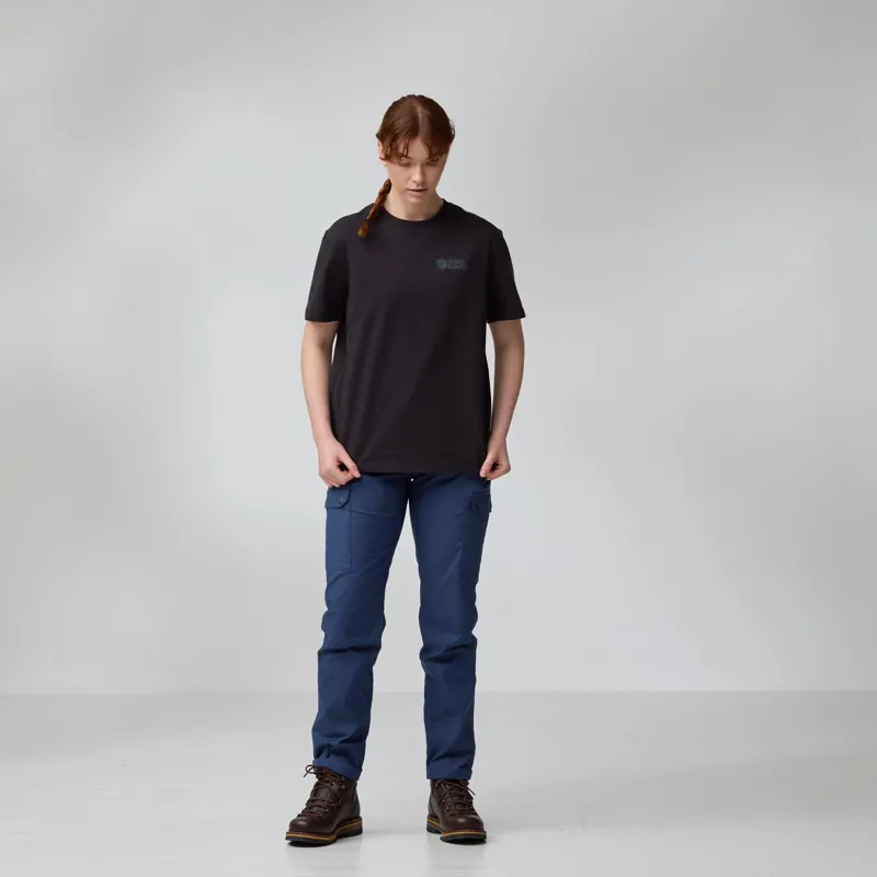 Fjallraven Heavy Classic T-Shirt Womens in Dusty Rose-7
