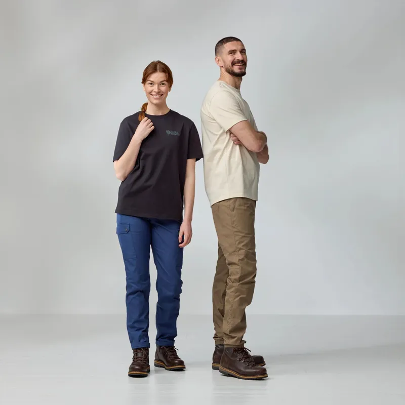 Fjallraven Heavy Classic T-Shirt Womens in Dusty Rose-9