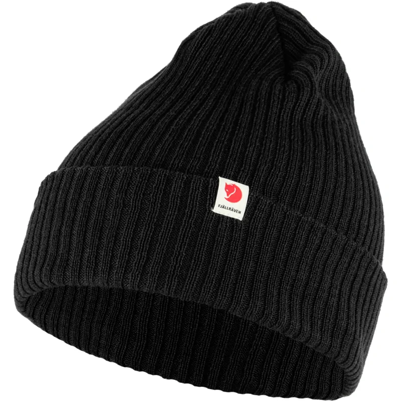 Fjallraven Rib Hat in Black