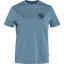 Fjallraven Fox Boxy Logo Tee Womens in Dawn Blue