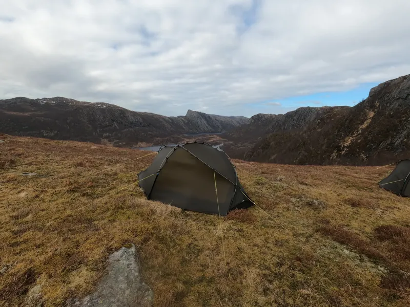 Nortent Vern 1 Silnylon 3S Tent with Footprint in Army Green-11