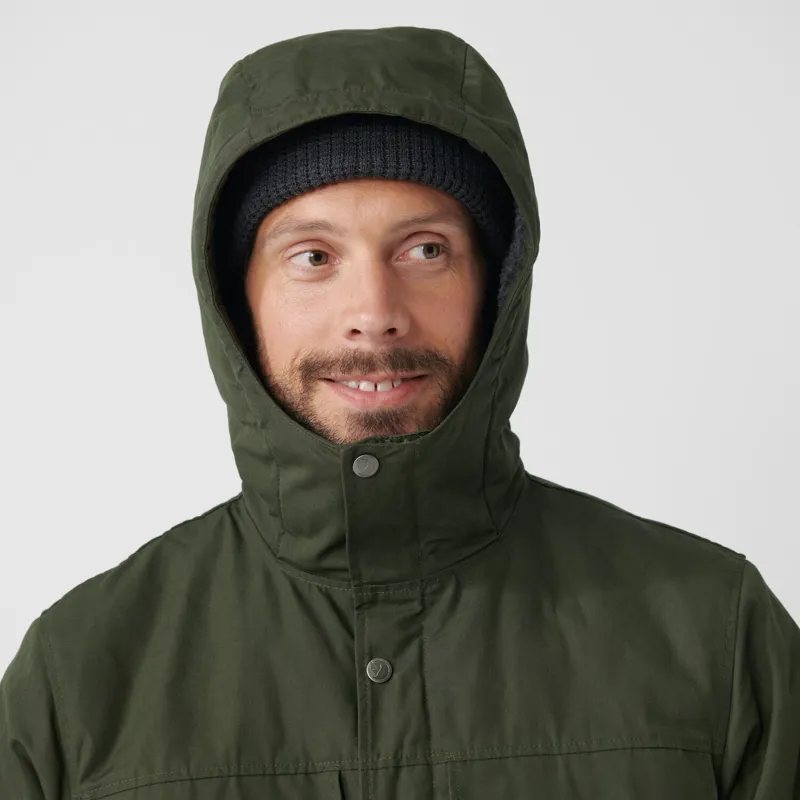 Fjallraven Greenland Winter Jacket Mens in Deep Forest