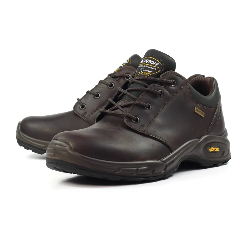 Grisport Exmoor II Waterproof Leather Walking Shoe in Brown-5