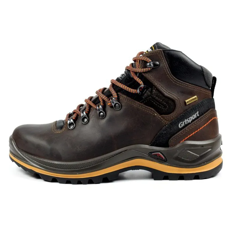 Grisport Pyke Wide Fit Boot Mens in Brown-4