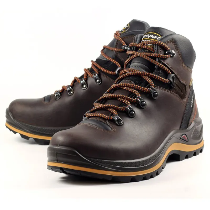 Grisport Pyke Wide Fit Boot Mens in Brown-7