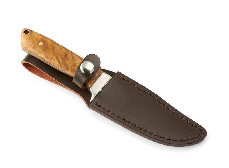 Whitby Sheath Knife Walnut Handle 3.5-1