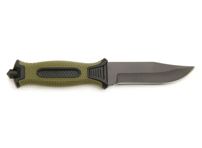 Whitby Sheath Knife Green/Black Handle