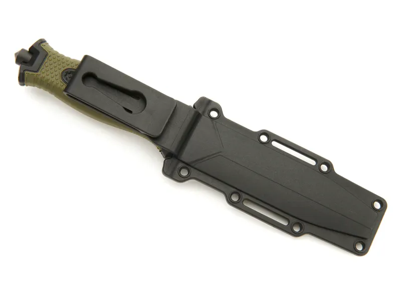 Whitby Sheath Knife Green/Black Handle-2