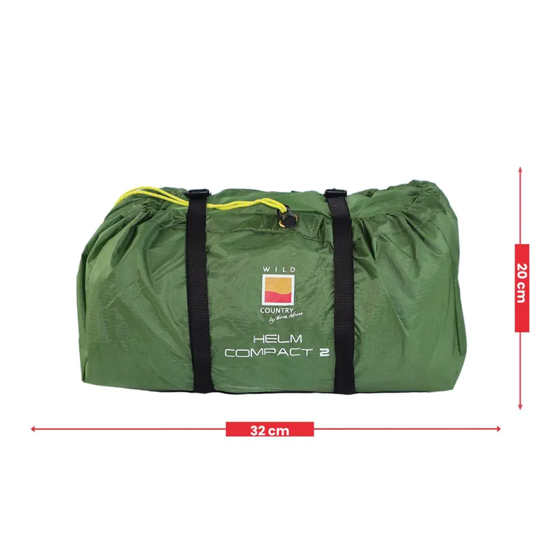 Wild Country Helm Compact 2 Tent in Green-7