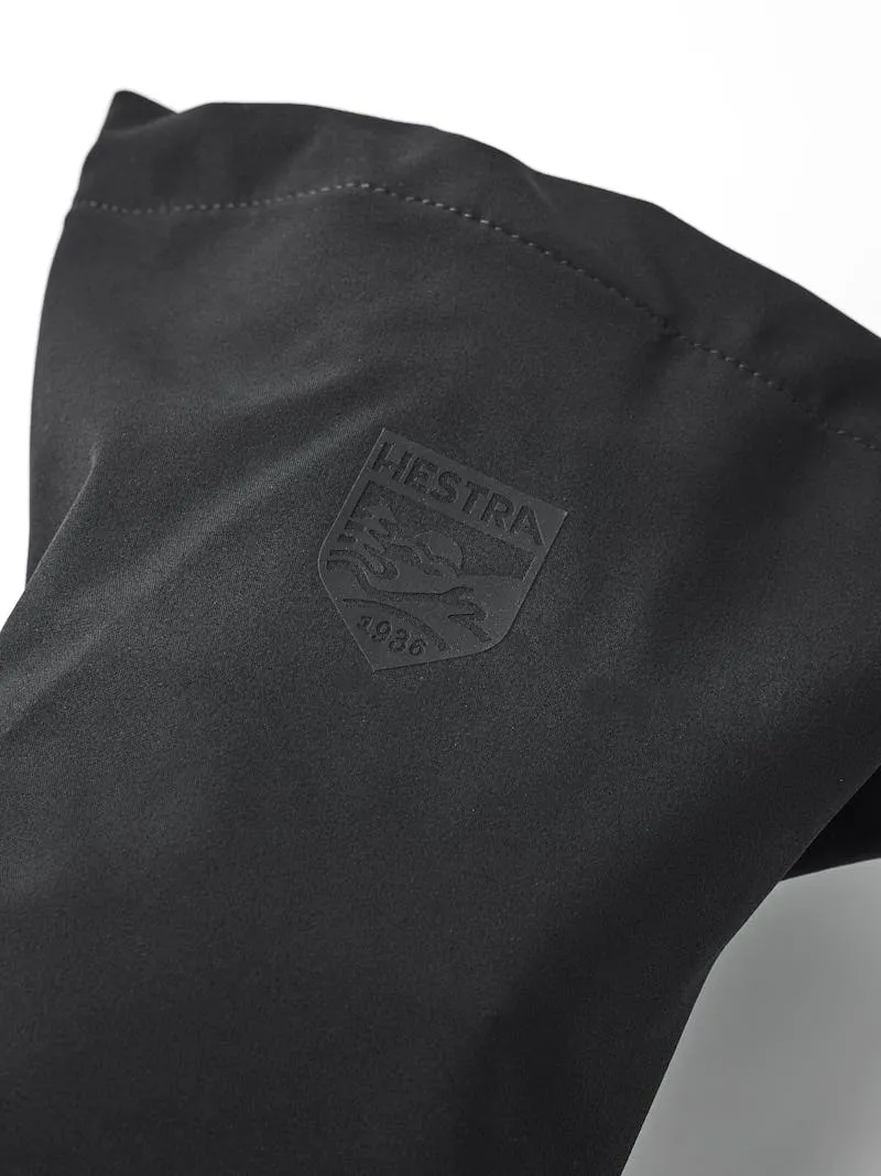 Hestra Seam Sealed Shell Waterproof Mitt in Black-5