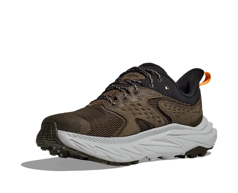 Hoka Anacapa 2 Low GTX Hiking Shoe Mens in Deep Umber/Stardust-4