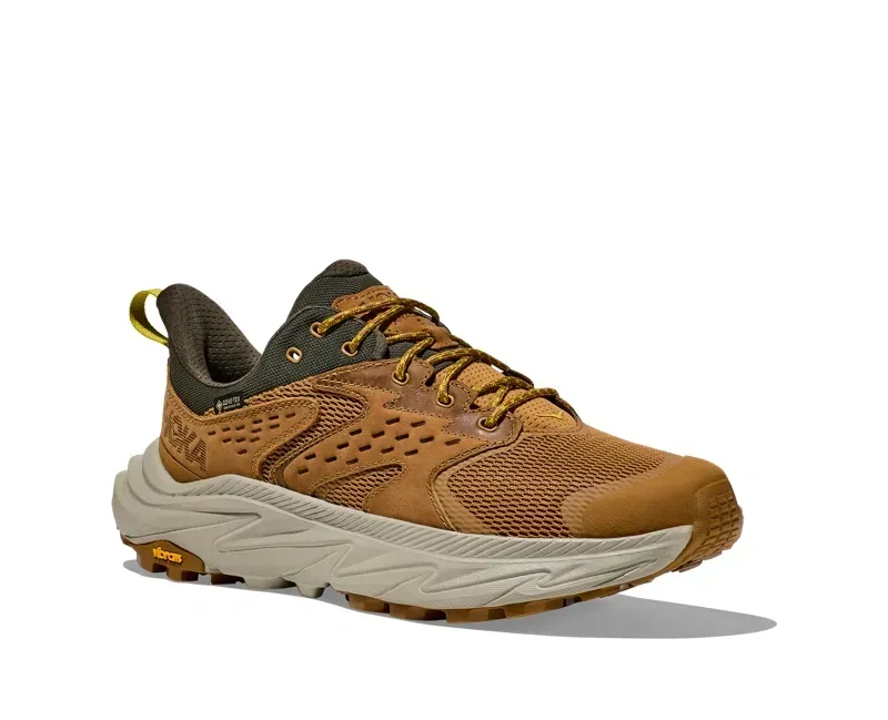 Hoka Anacapa 2 Low GTX Hiking Shoe Mens in Honey/Barley-6