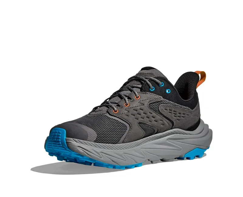 Hoka Anacapa 2 Low GTX Hiking Shoe Mens in Satellite Grey/Black-4