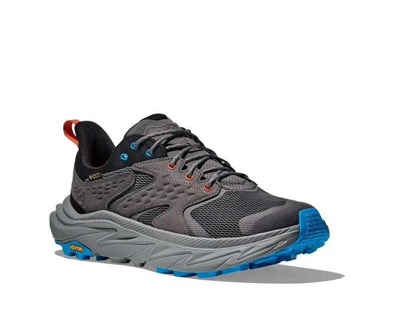 Hoka Anacapa 2 Low GTX Hiking Shoe Mens in Satellite Grey/Black-6