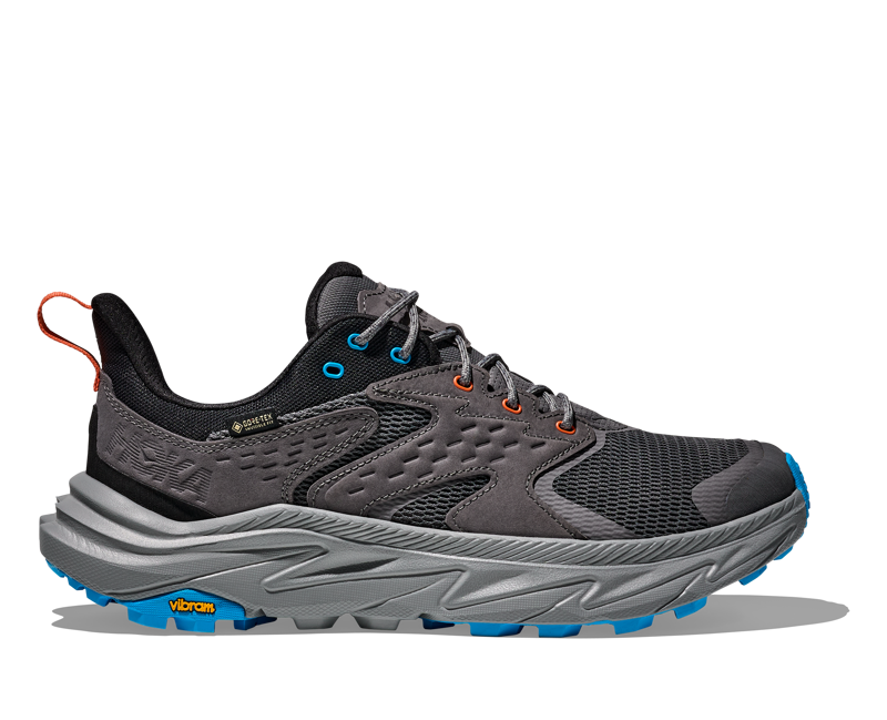 Hoka Anacapa 2 Low GTX Hiking Shoe Mens in Satellite Grey/Black