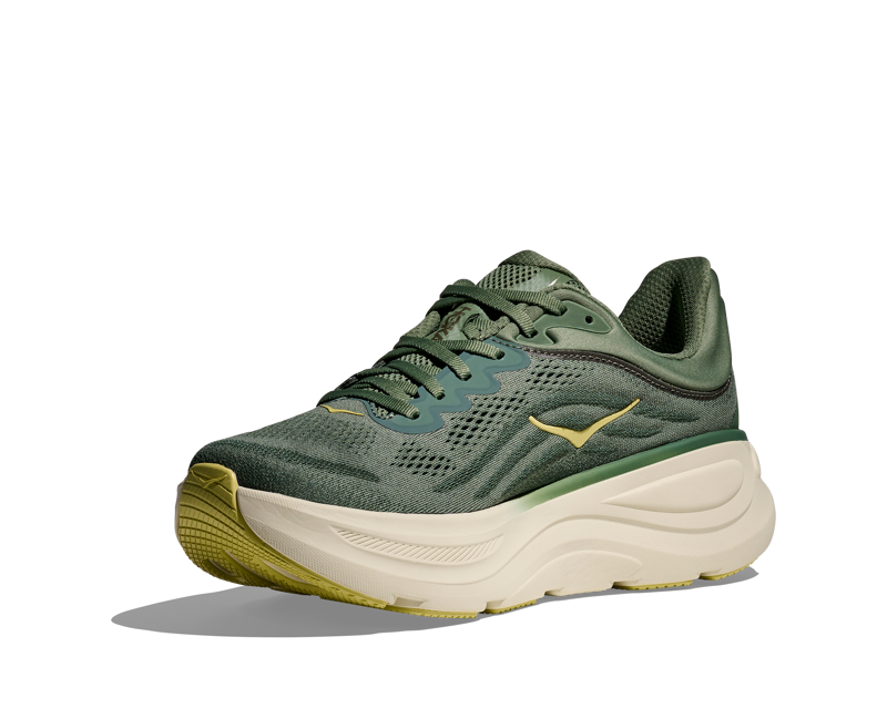Hoka Bondi 9 Mens in Succulent/Fern-2