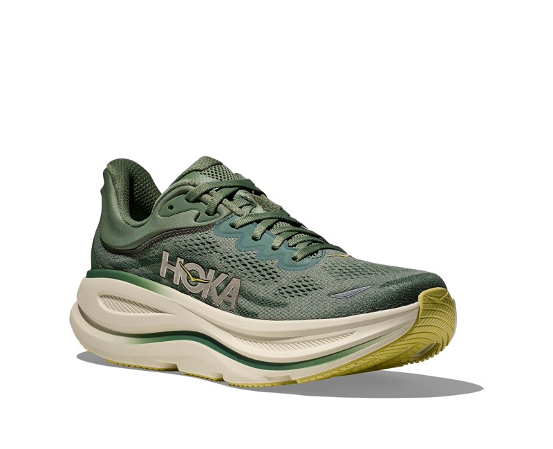 Hoka Bondi 9 Mens in Succulent/Fern-4