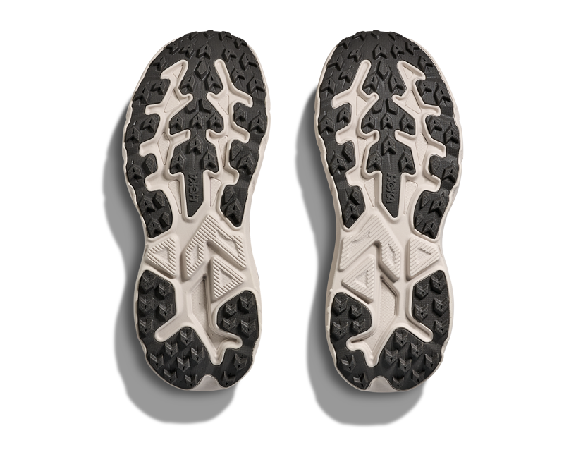 Hoka Challenger 8 Womens in Stucco/Asphalt/Grey-2