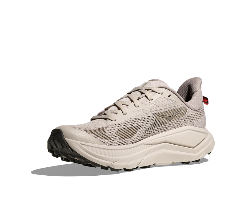 Hoka Challenger 8 Womens in Stucco/Asphalt/Grey-3