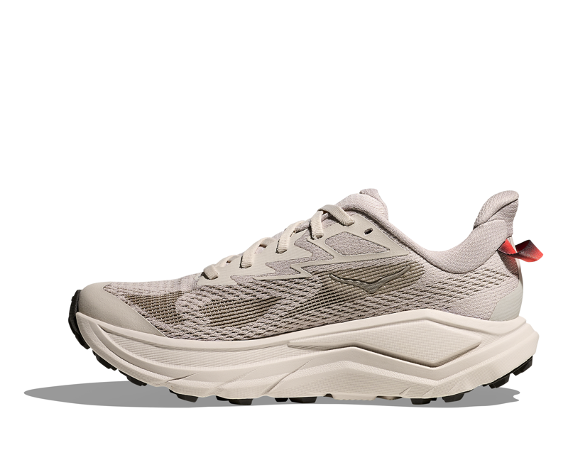 Hoka Challenger 8 Womens in Stucco/Asphalt/Grey-7