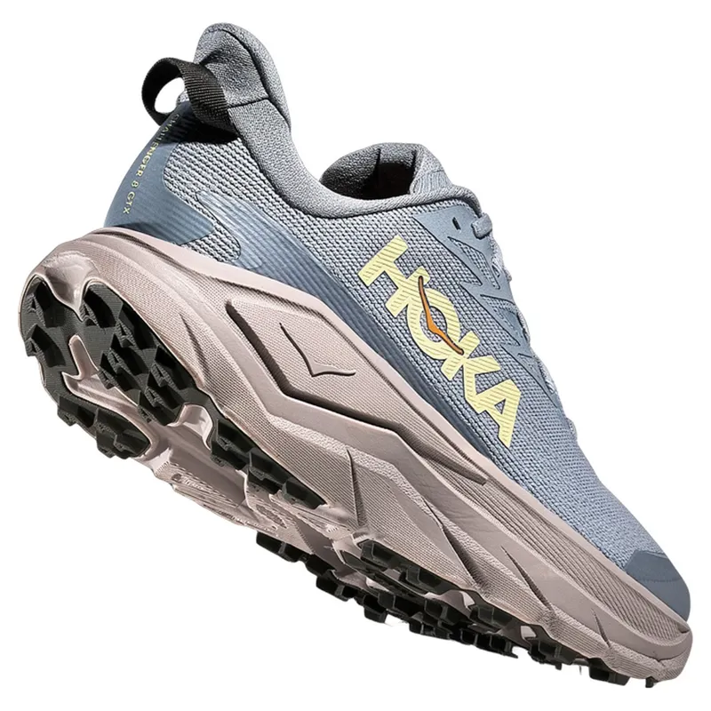 Hoka Challenger 8 Gore-Tex Mens in Washed Blue/Cement-2