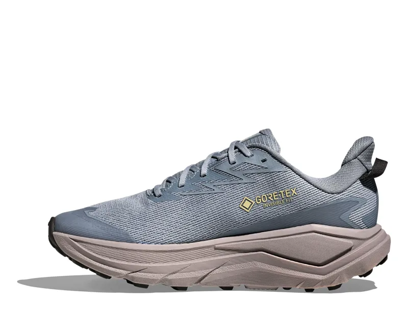Hoka Challenger 8 Gore-Tex Mens in Washed Blue/Cement-3