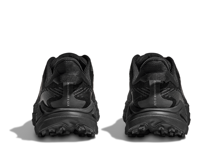 Hoka Challenger 8 Gore-Tex Mens in Black/Carbon Black-6