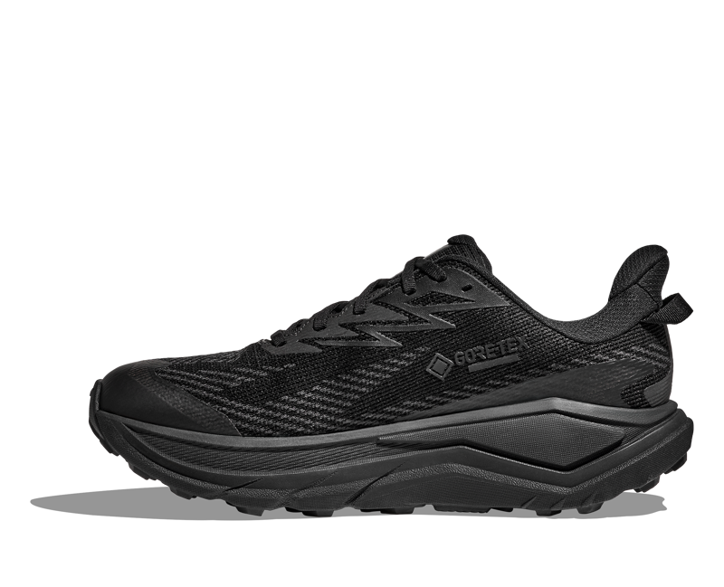 Hoka Challenger 8 Gore-Tex Mens in Black/Carbon Black-3