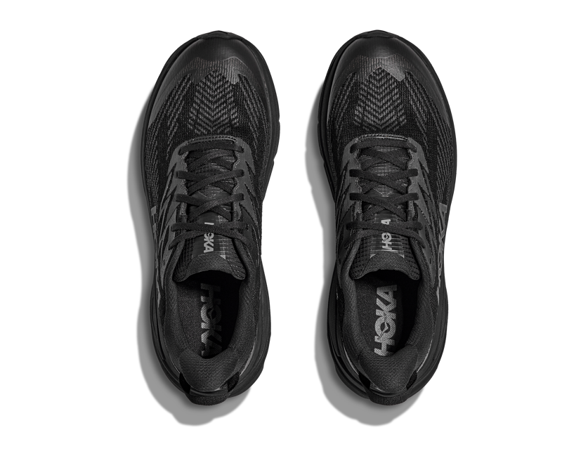 Hoka Challenger 8 Gore-Tex Mens in Black/Carbon Black-7